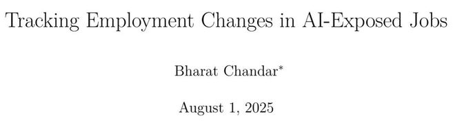 :00后20%初级IT岗蒸发AI失业潮来了不朽情缘Hinton神预言!斯坦福惊人实锤(图20) :00后20%初级IT岗蒸发AI失业潮来了不朽情缘Hinton神预言!斯坦福惊人实锤(图20)